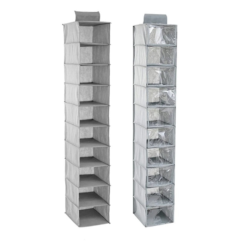 Practical 10 - Compartment Hanging Organiser for Shoes and Accessories