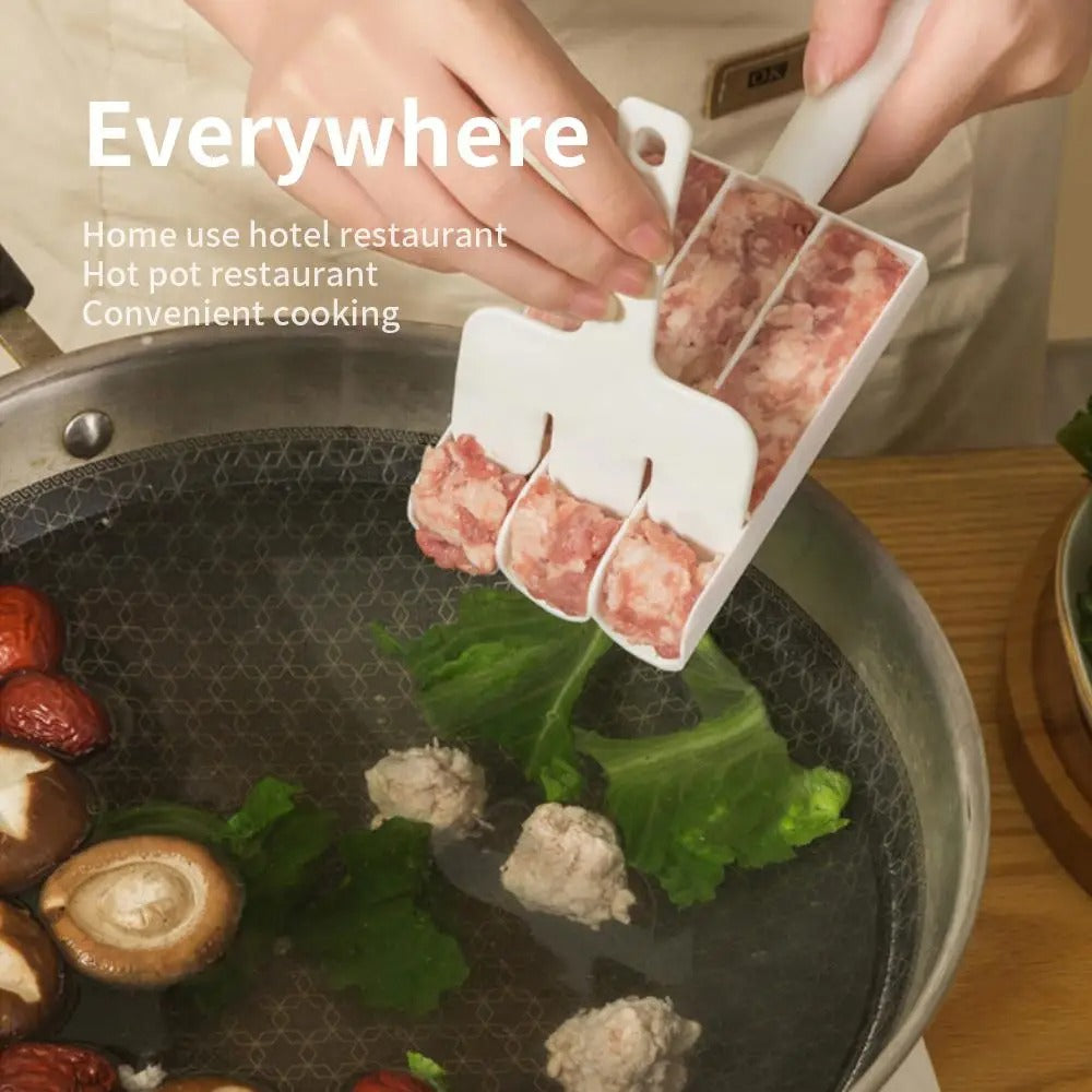Three - Ball Meat Shaper - Perfect Meatballs in No Time at All!