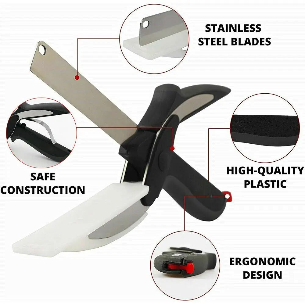 Multifunctional 2 - In-1 Kitchen Scissors