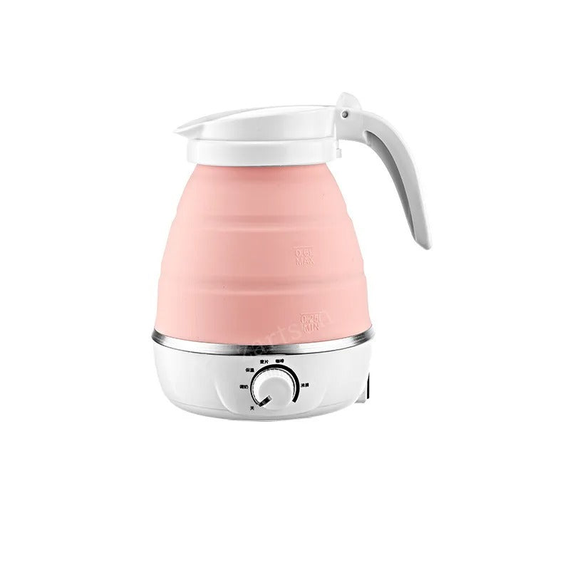 Foldable Silicone Travel Jugs with Universal Plug