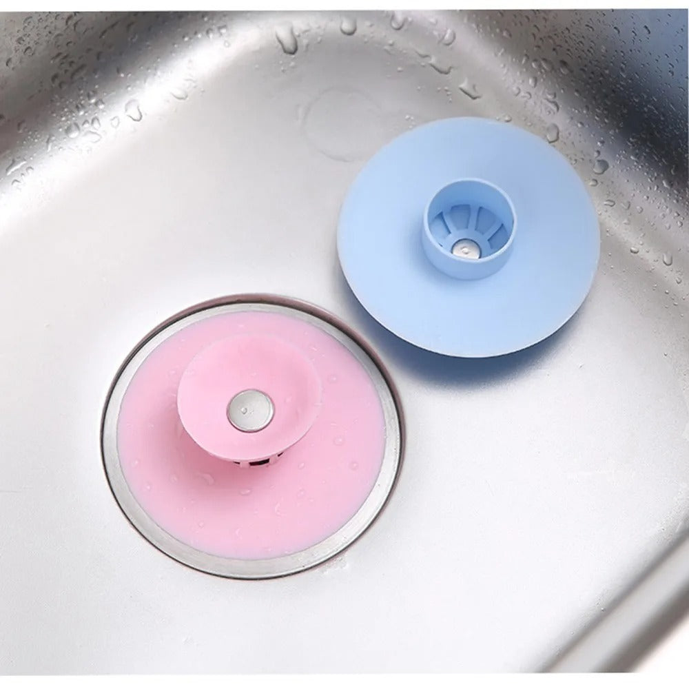 Flexible Drain Plug with Hair Strainer