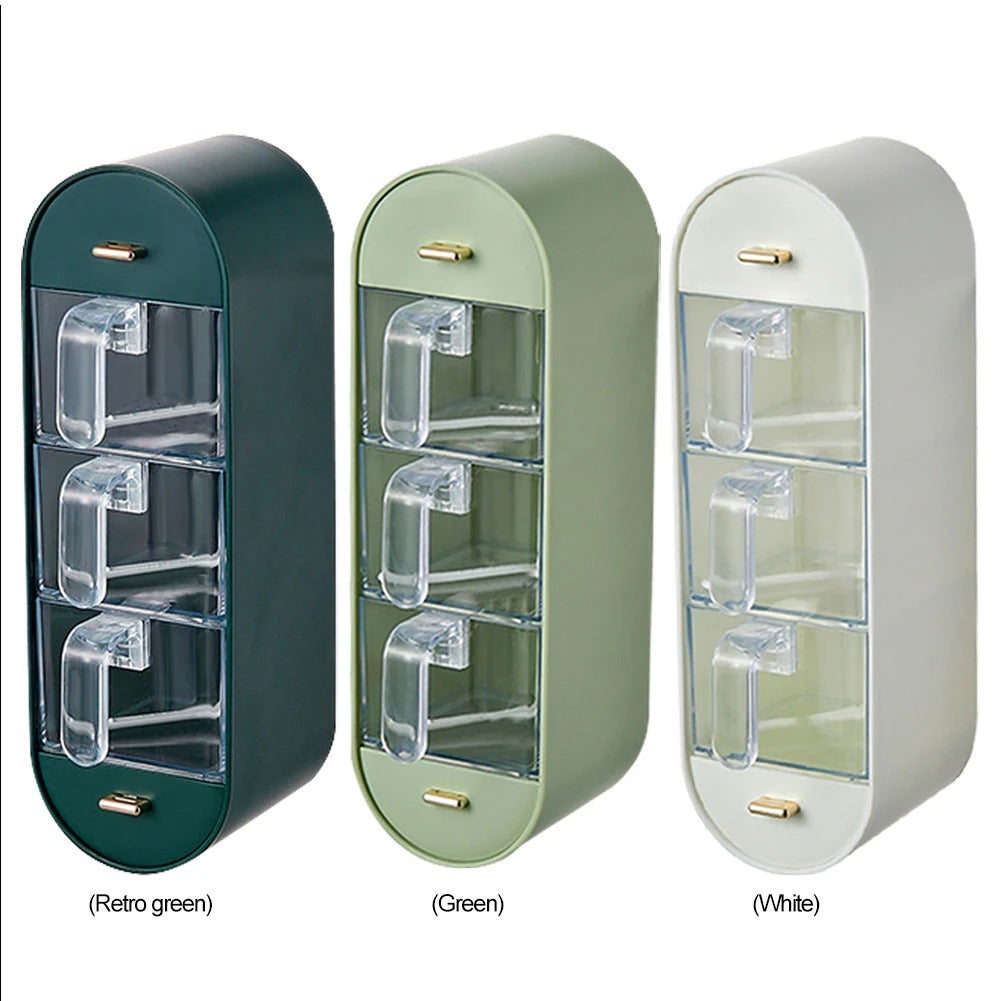 Space - Saving Spice Box for Wall Mounting - Organisation & Convenience in Your Kitchen!