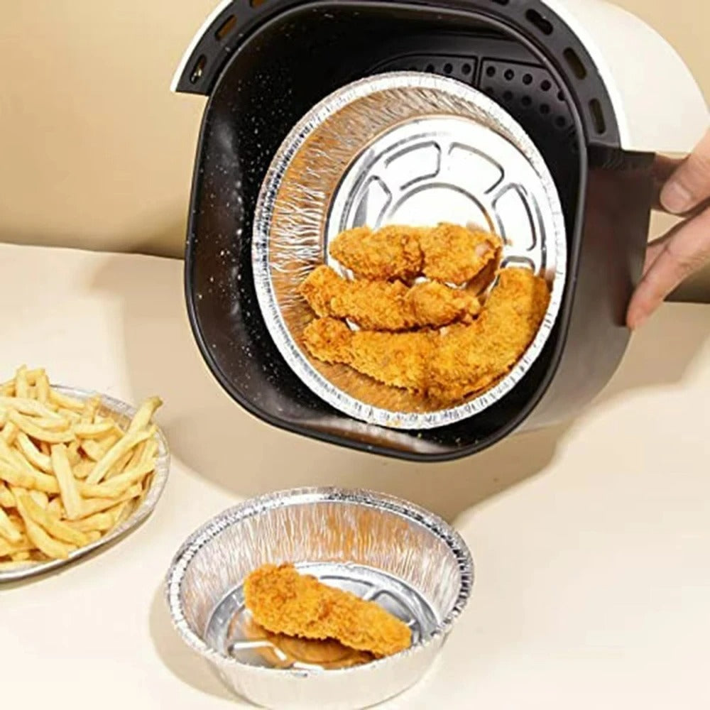 Reusable Aluminium Inserts - Clean Hot Air Fryer Without Effort