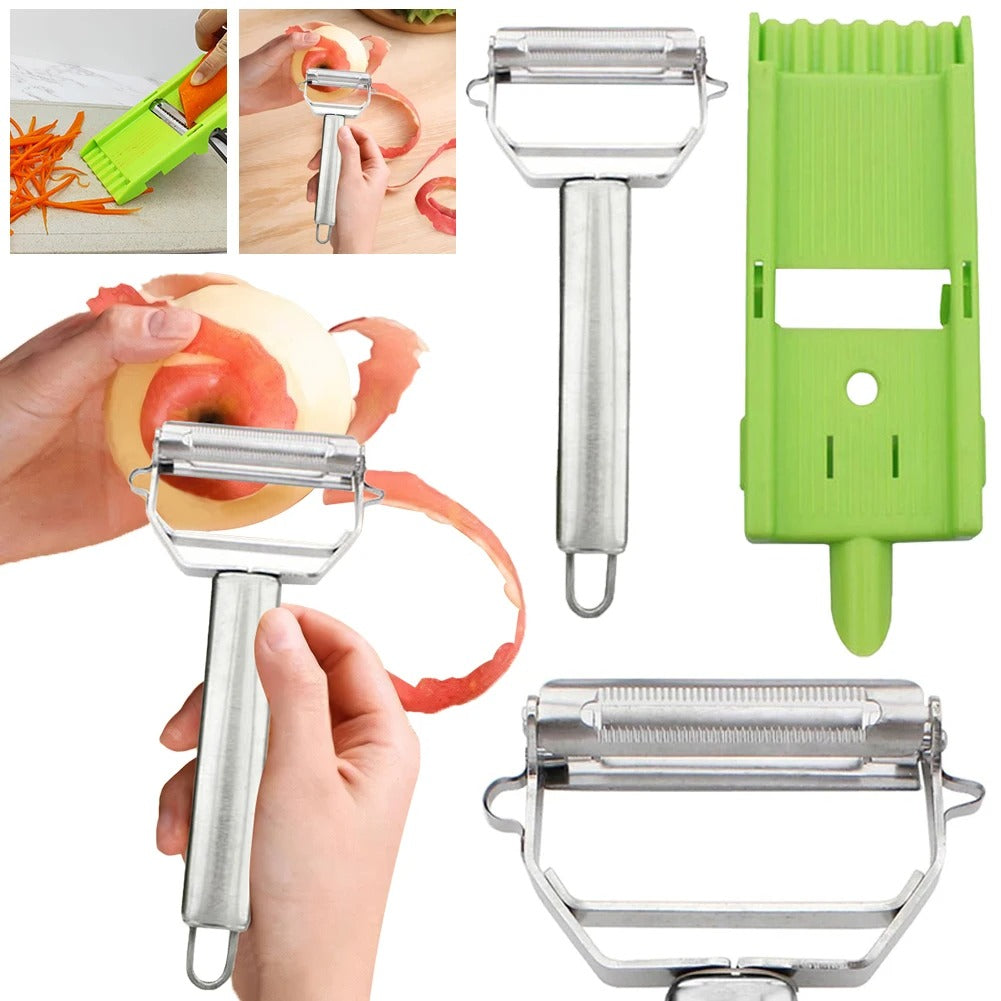 2 - In-1 Professional Peeler & Vegetable Slicer