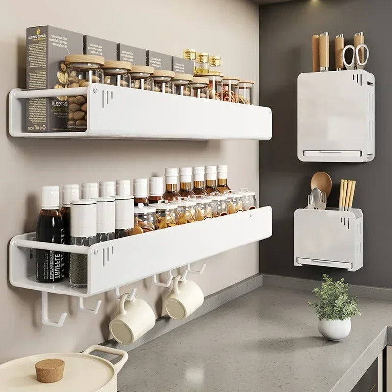 Self - Adhesive Wall Shelf - Practical Storage Without Drilling