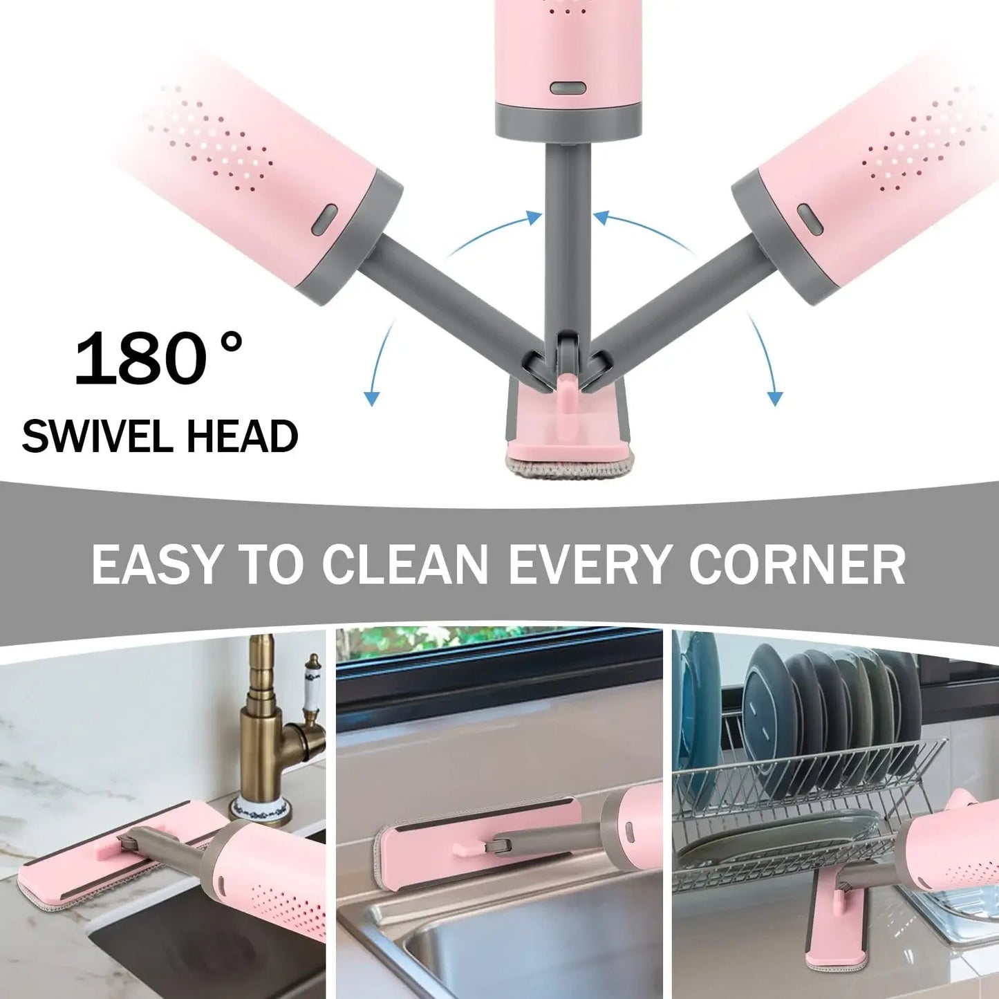 Self - Cleaning Mini Mop - Compact & Efficient