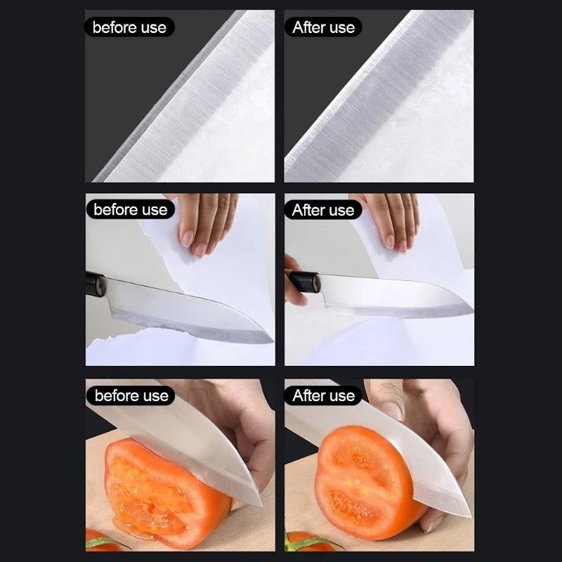 Stainless Steel Knife Sharpener for Kitchen Knives