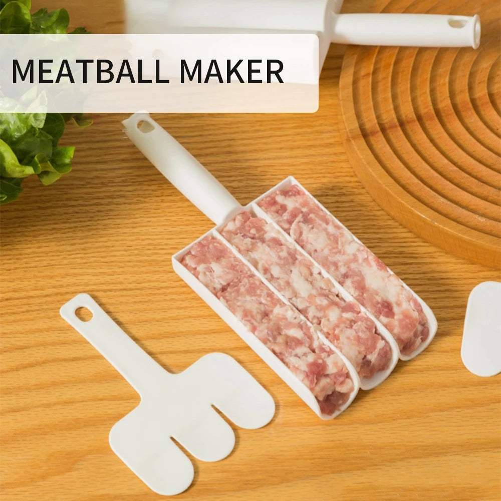 Three - Ball Meat Shaper - Perfect Meatballs in No Time at All!