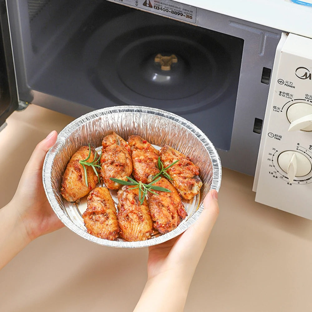 Reusable Aluminium Inserts - Clean Hot Air Fryer Without Effort