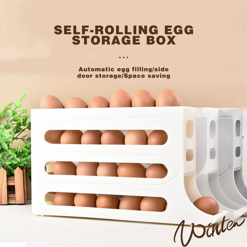 Four - Tier Egg Organiser Shelf