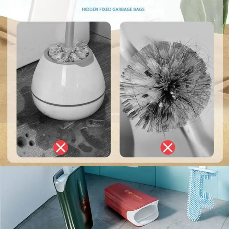 Cactus Design Toilet Brush - Stylish & Hygienic