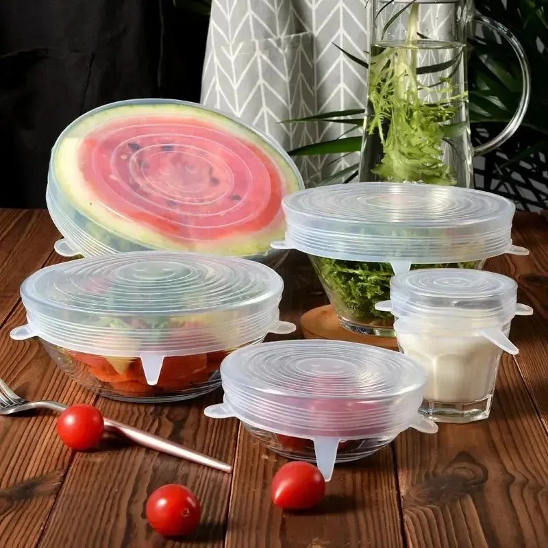 Frischeflex - Stretchable Silicone Lids for an Environmentally Friendly Kitchen
