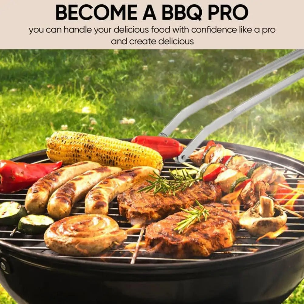 Grillmeister Turning Tongs - Perfect Control at the Bbq