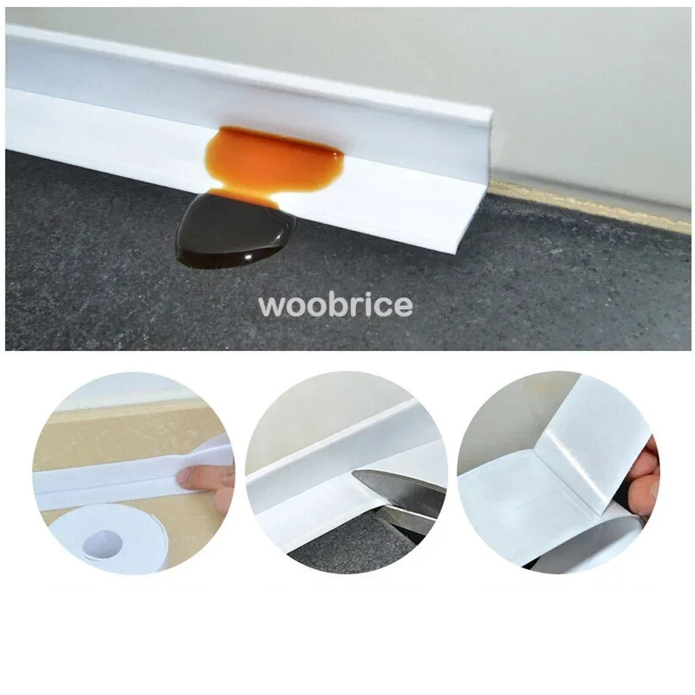Self - Adhesive Sealing Tape - Protection and Cleanliness for Kitchen & Bathroom