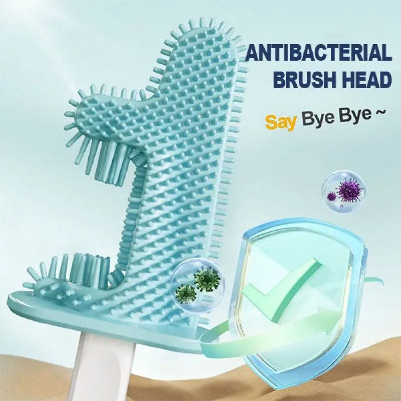 Cactus Design Toilet Brush - Stylish & Hygienic