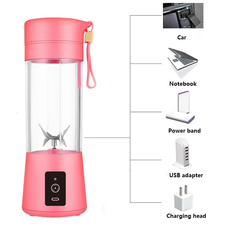 Portable Usb Juicer - Fresh Juice Anytime, Anywhere
