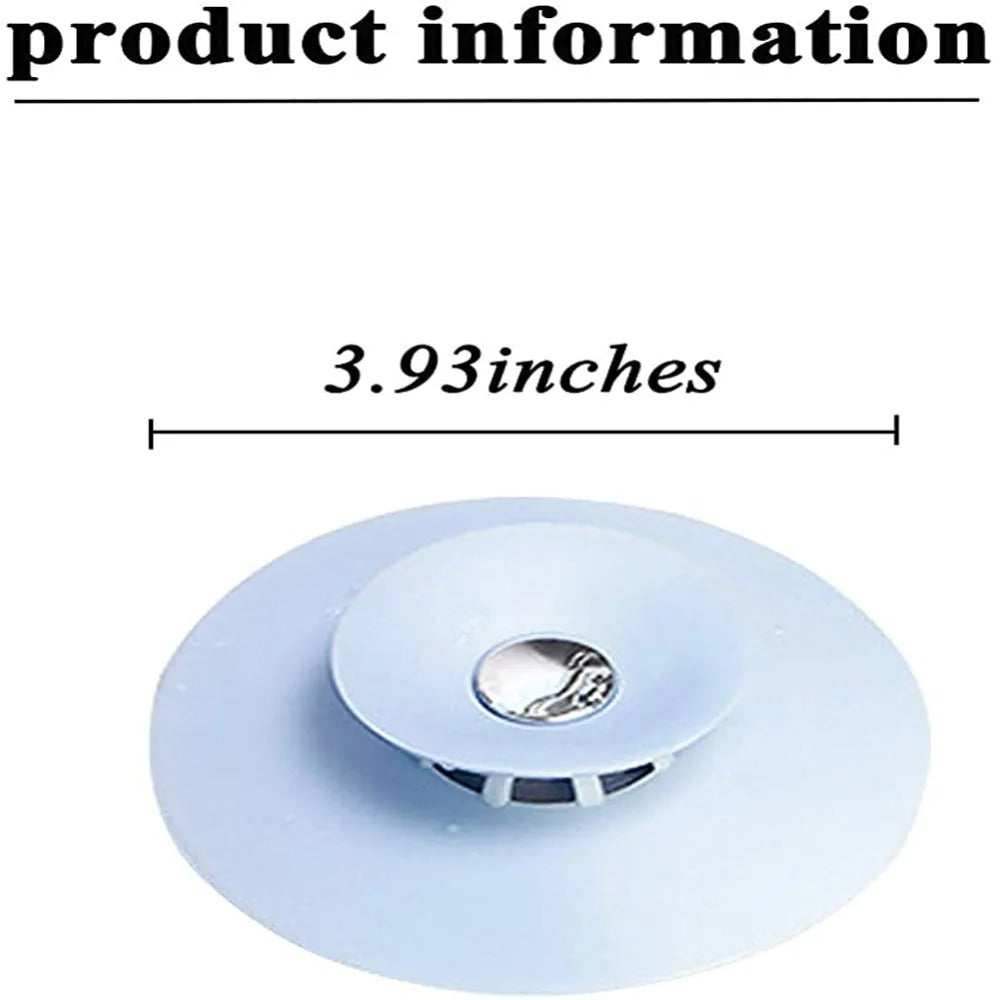 Flexible Drain Plug with Hair Strainer