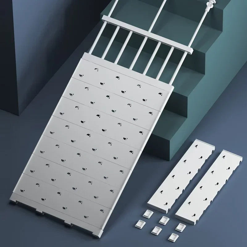 Flexible Telescopic Shelf - Simple Storage Space Without Drilling