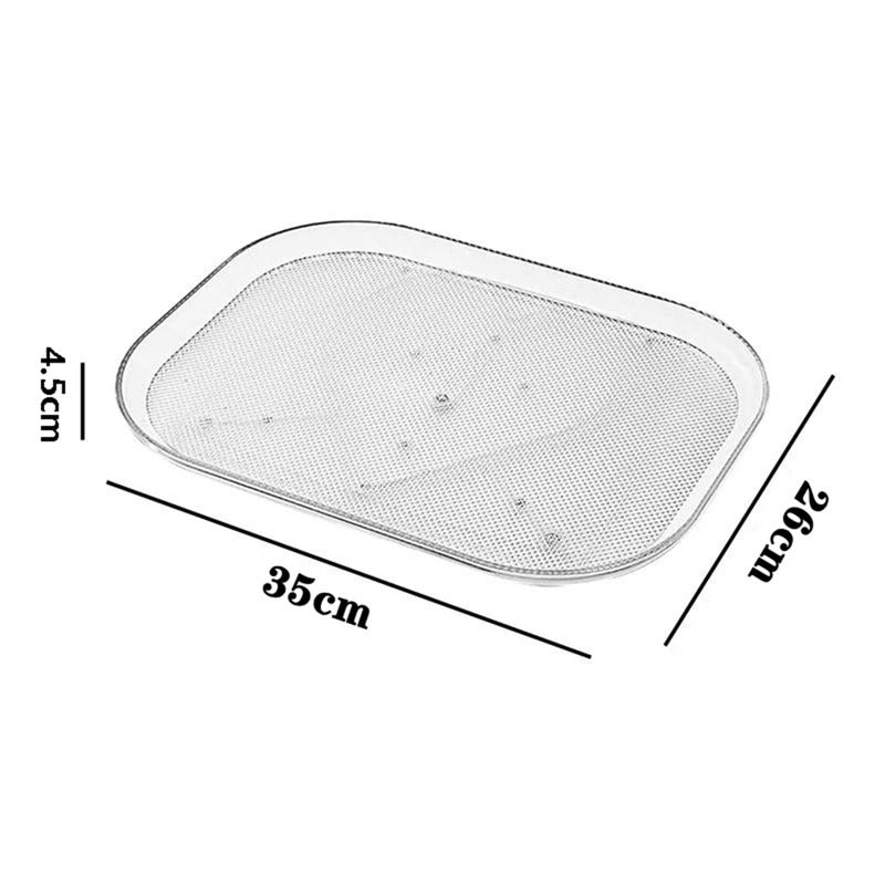 Refrigerator Spice Storage with Rotating Function