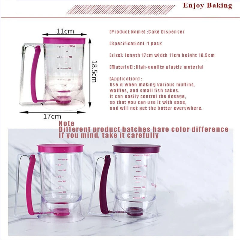 Perfect Dough Dosing - Clean & Easy Baking!