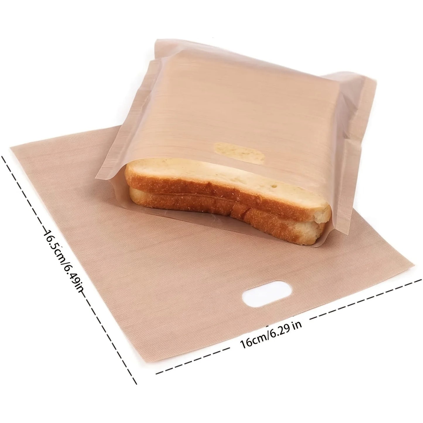 Reusable Non - Stick Toaster Bags, Pack of 5