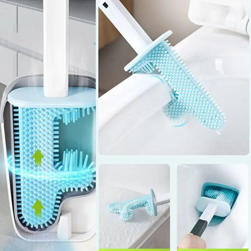 Cactus Design Toilet Brush - Stylish & Hygienic