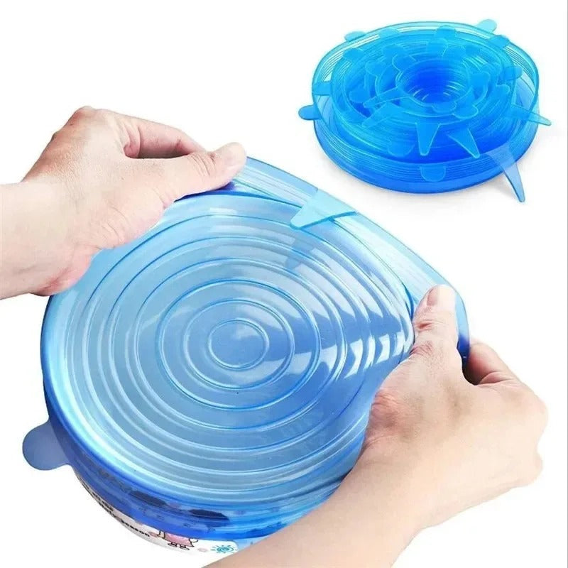 Frischeflex - Stretchable Silicone Lids for an Environmentally Friendly Kitchen
