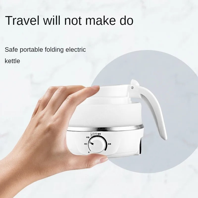 Foldable Silicone Travel Jugs with Universal Plug