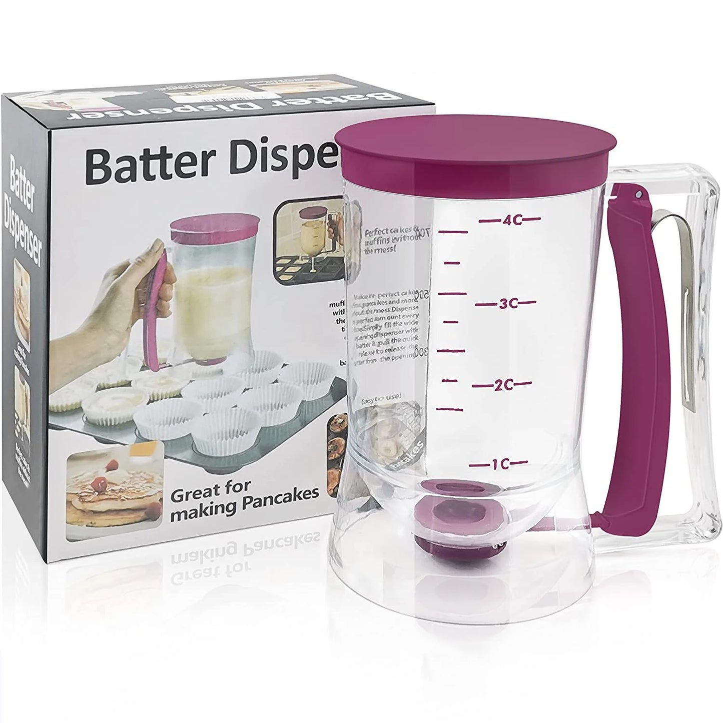 Perfect Dough Dosing - Clean & Easy Baking!