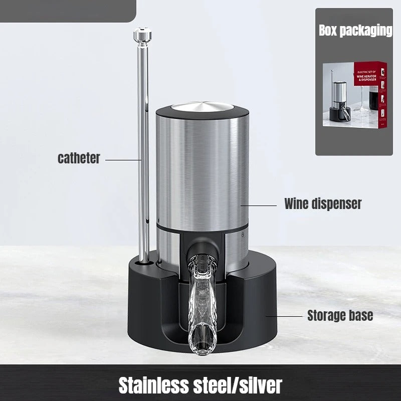 Electronic Wine Carafe - Perfect Aeration for Full Wine Enjoyment