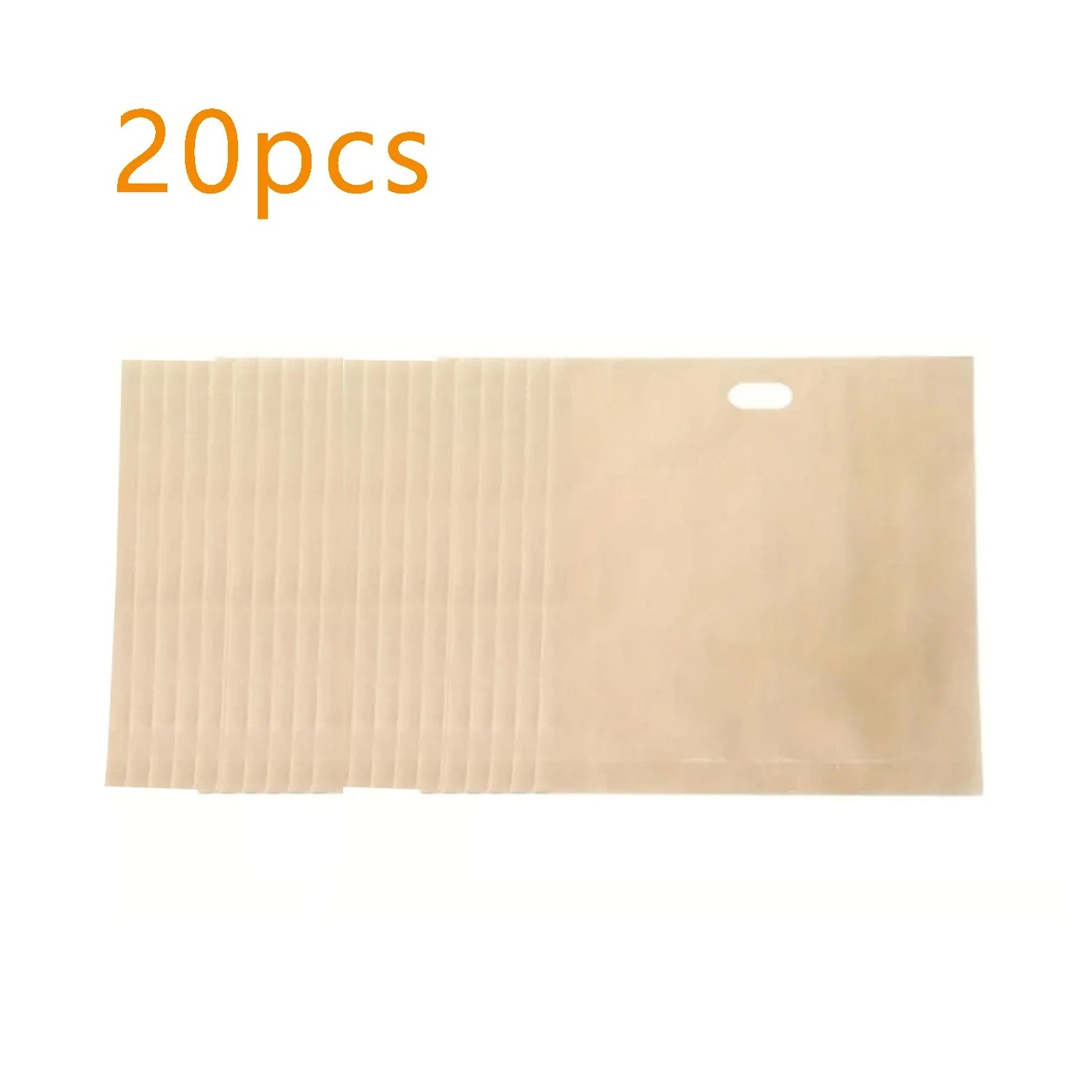 Reusable Non - Stick Toaster Bags, Pack of 5