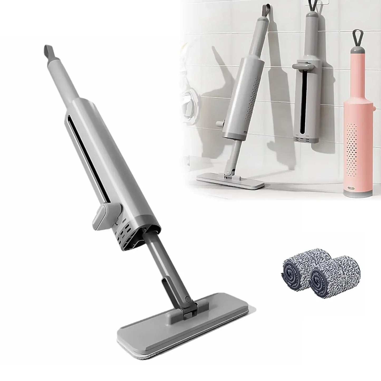 Self - Cleaning Mini Mop - Compact & Efficient