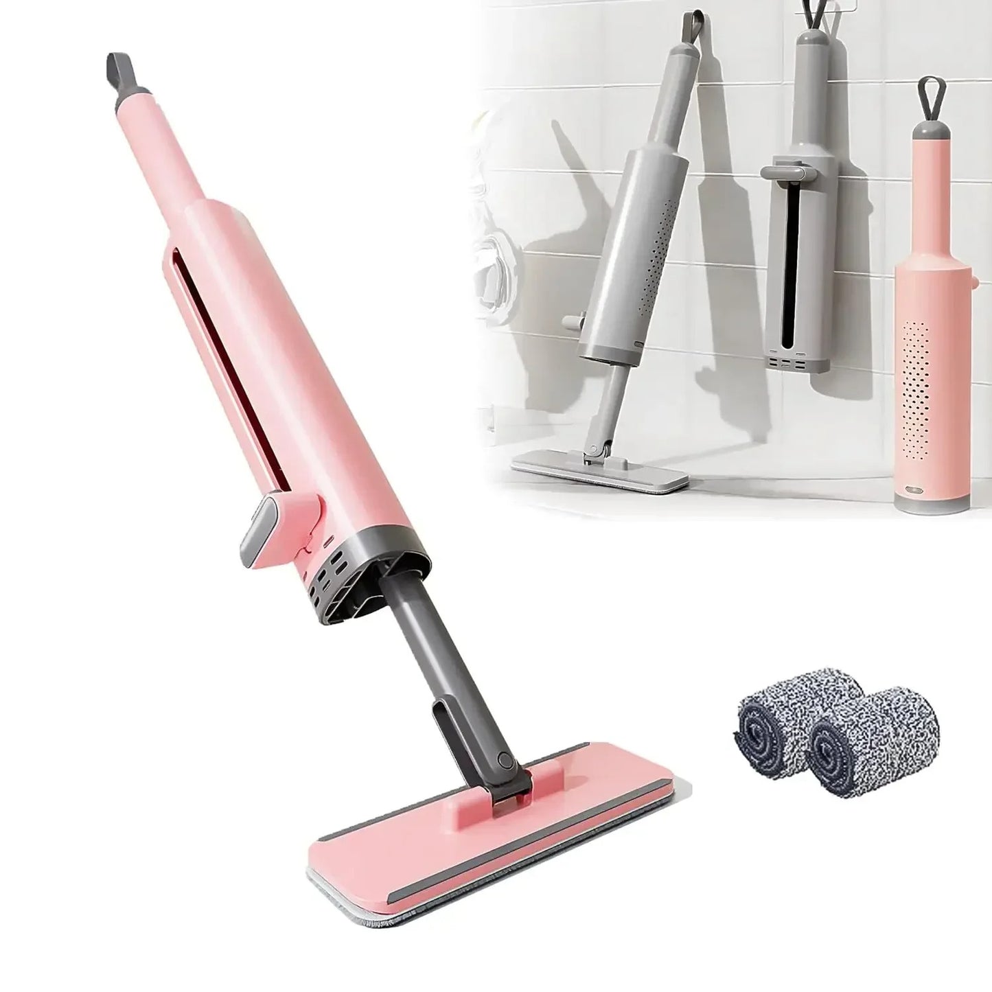 Self - Cleaning Mini Mop - Compact & Efficient