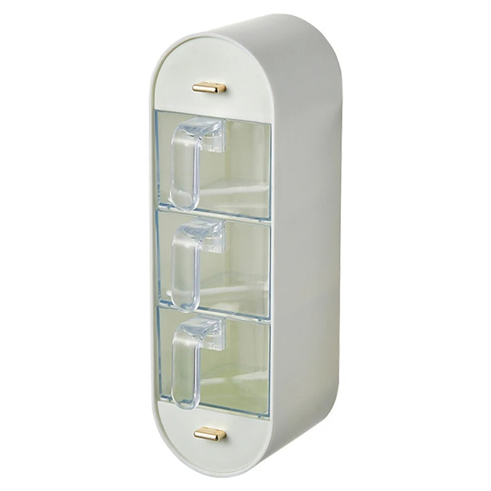 Space - Saving Spice Box for Wall Mounting - Organisation & Convenience in Your Kitchen!