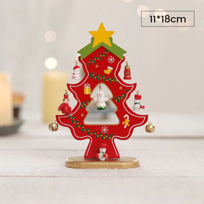 Diy Wooden Christmas Tree Set - Design Your Own Festive Tree