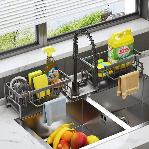 Compact Draining Rack for Crockery