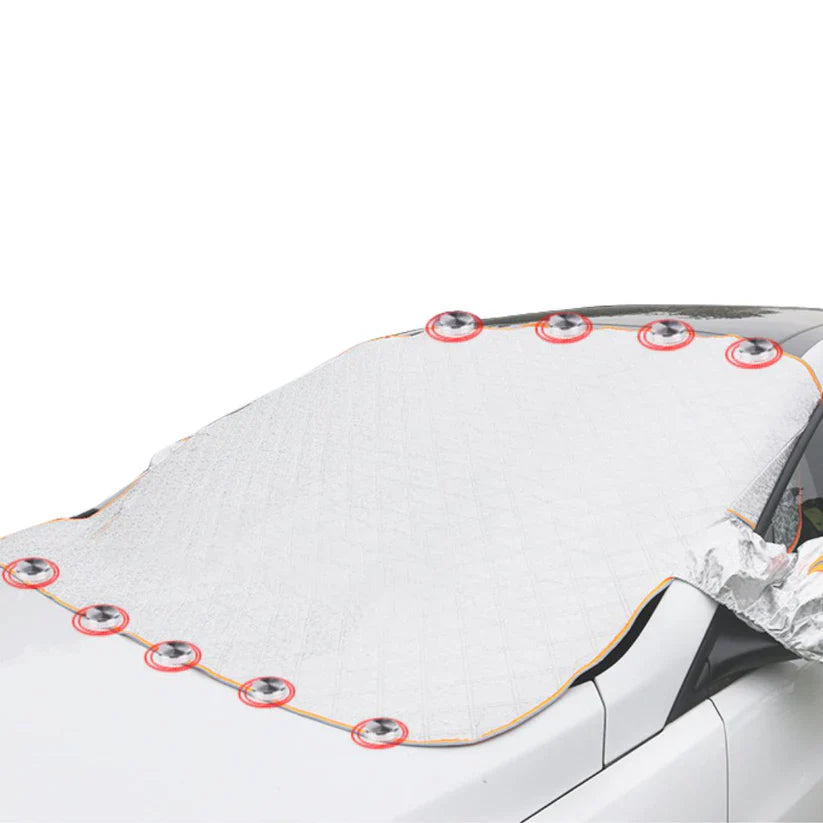 Magnetic Car Windscreen Cover for the Winter