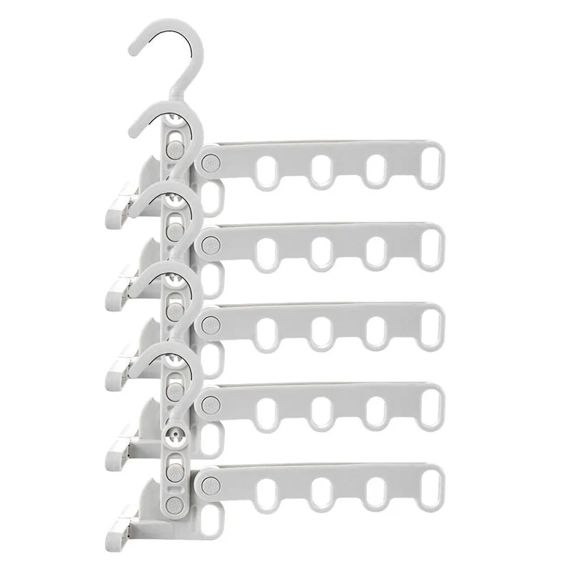 Foldable Travel Clothes Hanger for Space - Saving Storage