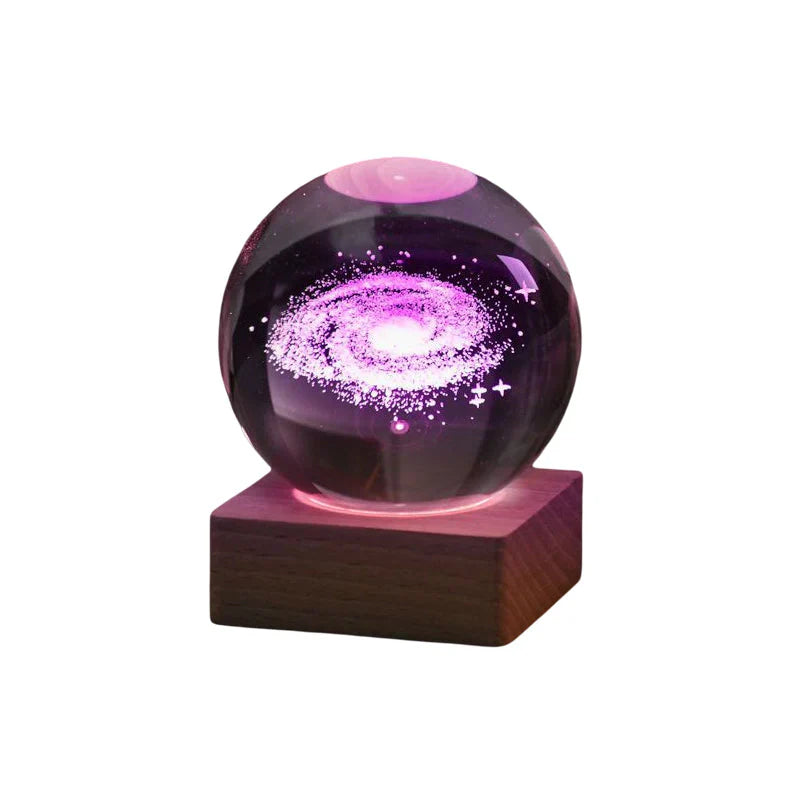 Sternenglanz - 3d Crystal Ball with Led Light
