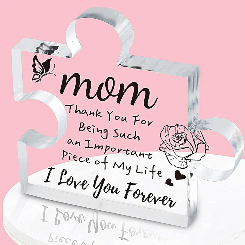 Acrylic Puzzle Decoration - Symbol of Solidarity