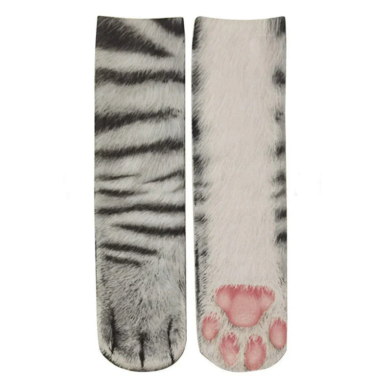 3d Animal Paw Socks