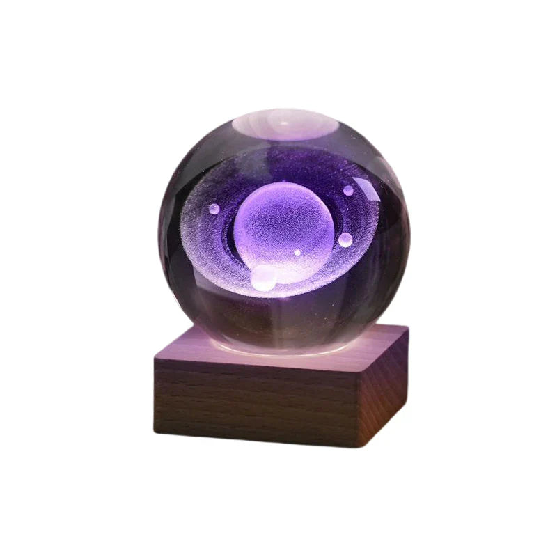 Sternenglanz - 3d Crystal Ball with Led Light