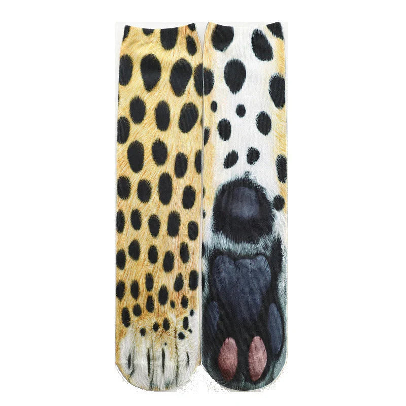 3d Animal Paw Socks