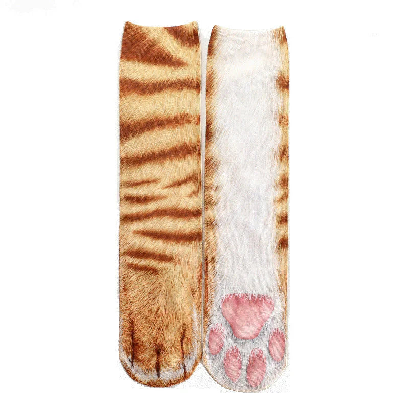 3d Animal Paw Socks