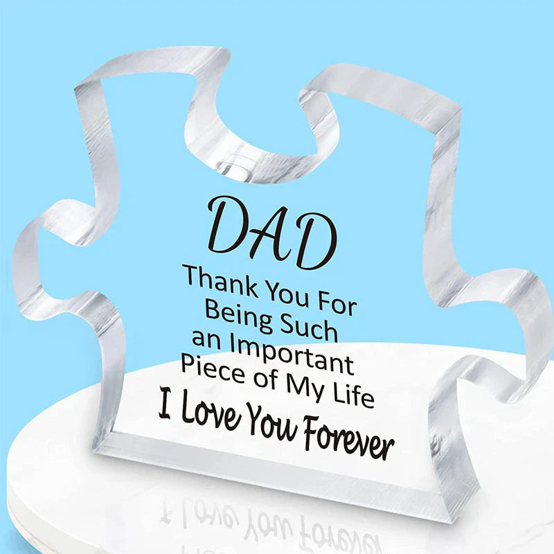 Acrylic Puzzle Decoration - Symbol of Solidarity