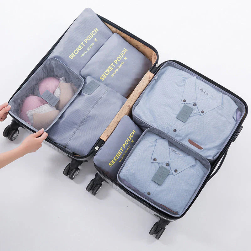 7 - Piece Travel Storage Bag Set
