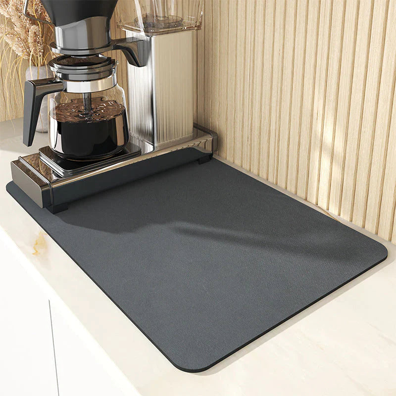Ultra - Absorbent Kitchen Draining Mat - Quick - Drying & Hygienic
