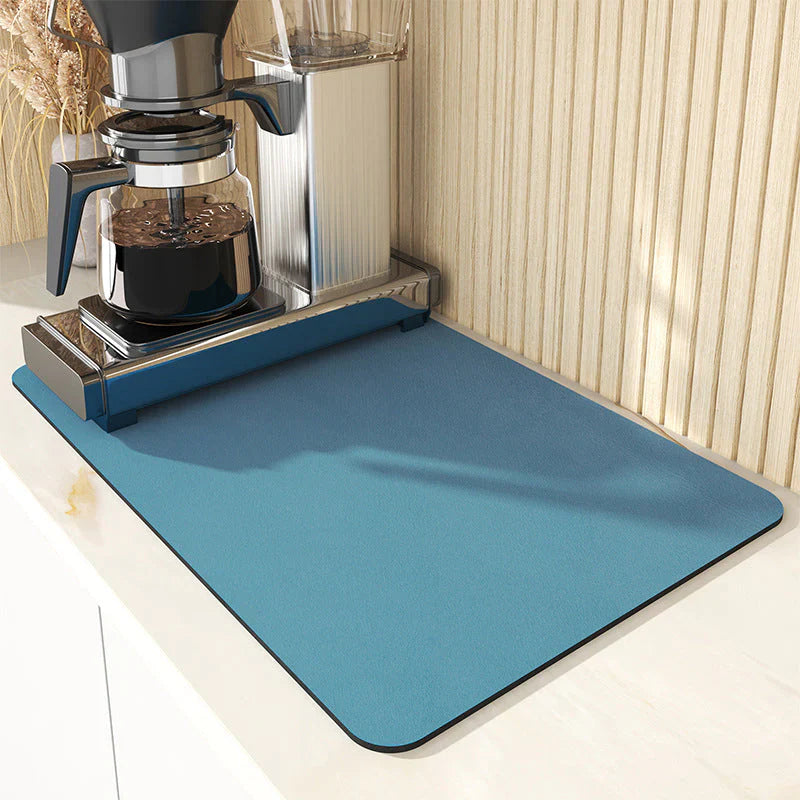 Ultra - Absorbent Kitchen Draining Mat - Quick - Drying & Hygienic