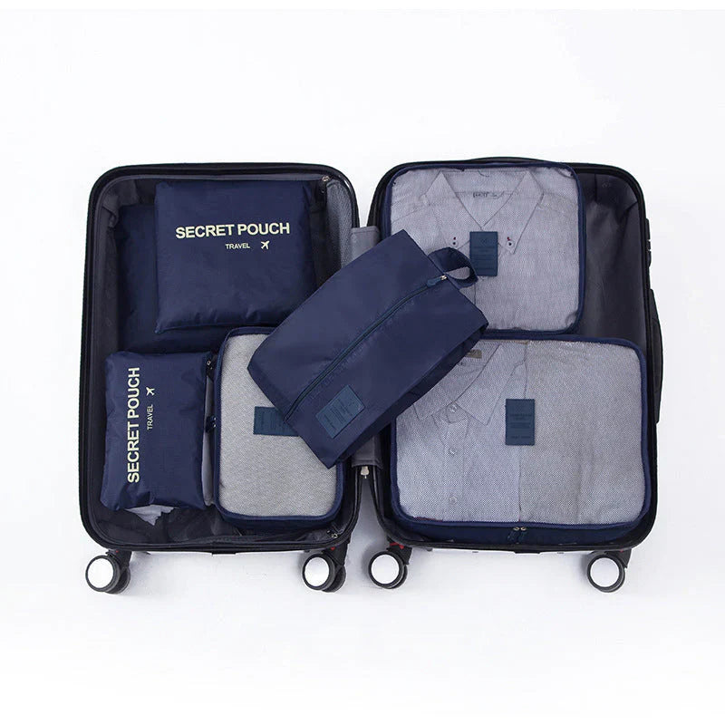 7 - Piece Travel Storage Bag Set