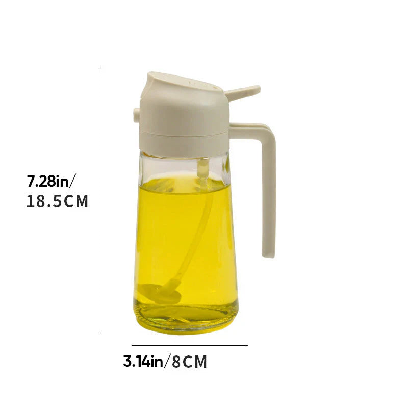 2 - In-1 Multifunctional Oil Dispenser Bottle